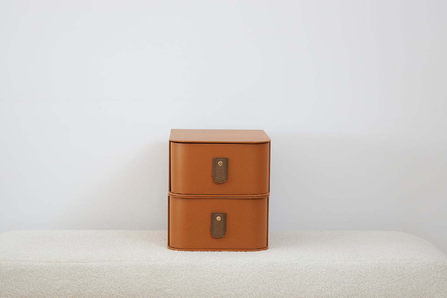 Milan Shoe Box - Caramel
