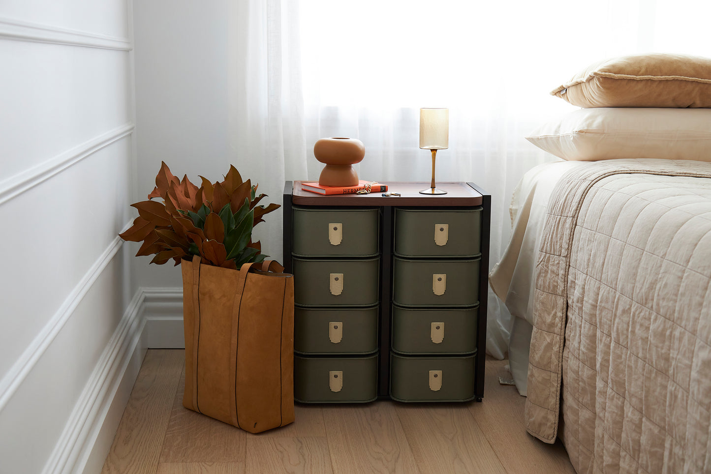 Florence 8 Box Stand - Olive